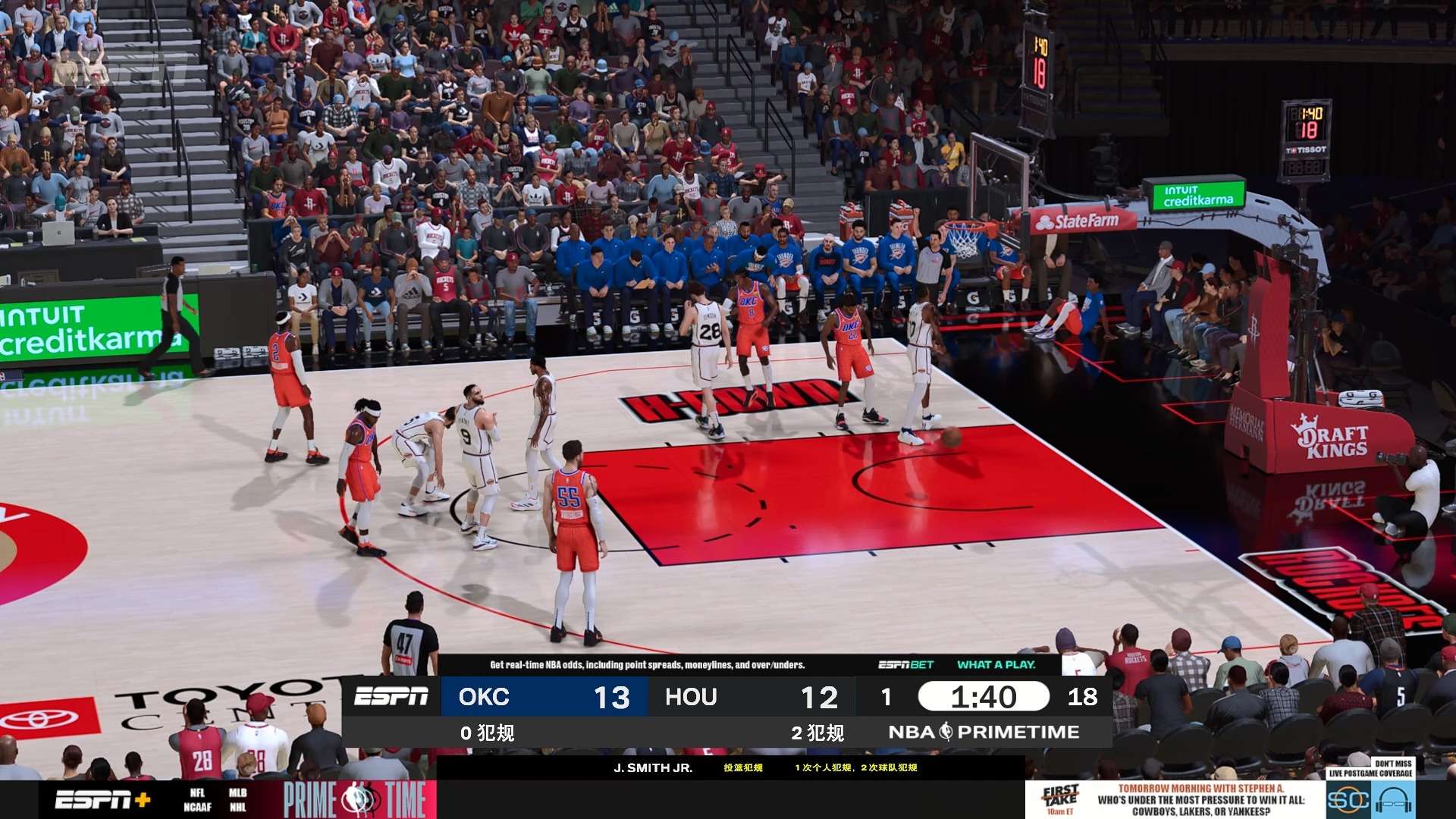 神仙对局!NBA2K比赛过程堪比大片 神仙对局!NBA2K比赛过程堪比大片